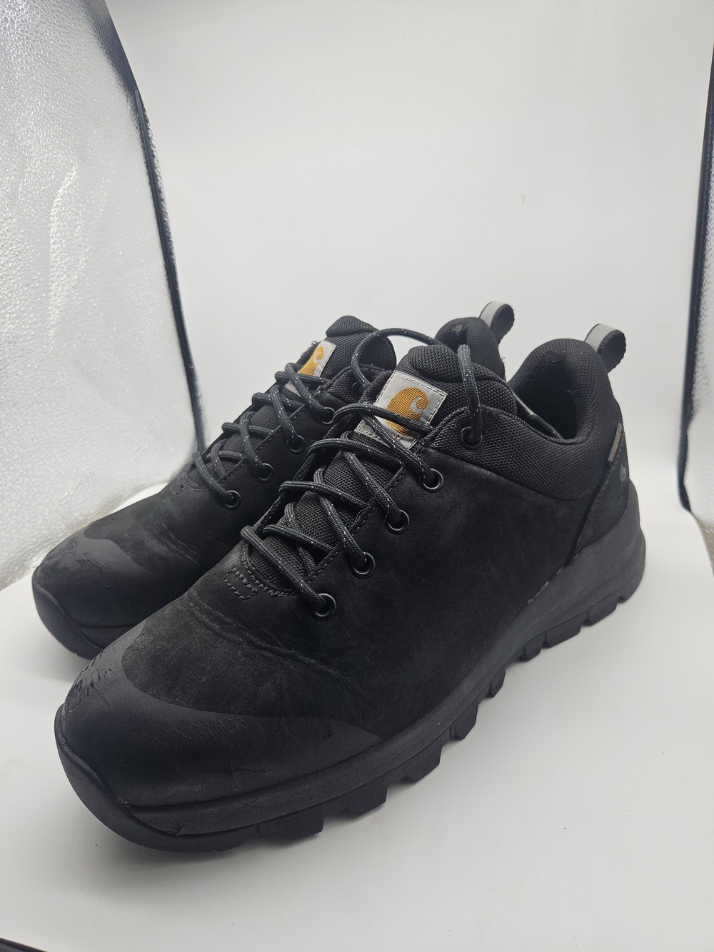 Carhartt Men's Black Outdoor Alloy Toe Low-Top Work Sneakers